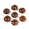 Pine Wood Beads WOOD-N018-01C-1
