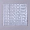 DIY Dominoes Silicone Molds X-DIY-K017-04-6