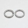 Brass Open Jump Rings KK-E647-15P-2