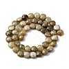 Natural Xiuyan Jade Beads Strands G-C179-A43-03-3