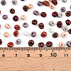 6/0 Opaque Colours Glass Seed Beads SEED-N007-18E-4