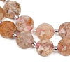 Natural Cherry Blossom Agate Beads Strands G-C116-A173-01-4