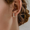 S925 Sterling Silver Butterfly Hoop Earrings CF2090-4