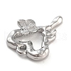 Alloy Pendants PALLOY-U003-08C-S-2