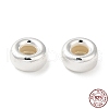 925 Sterling Silver Spacer Beads STER-K021-04S-C-4