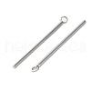 304 Stainless Steel Pendants STAS-L282-005P-03-2