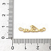 Brass Word Love Connector Charms KK-Q068-10A-3