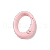 Spray Painted Alloy Spring Gate Rings AJEW-C035-01C-1