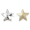 Glass Rhinestone Cabochons MRMJ-N029-04B-16-3