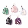 Natural & Synthetic Mixed Stone Pendants G-I220-D-1