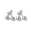 304 Stainless Steel Charms X-STAS-Z133-01P-1