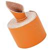 Flat Microfiber Imitation Leather Cord LC-WH0006-07D-05-1
