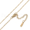 201 Stainless Steel Cable Chain Necklaces NJEW-P309-22B-G-3