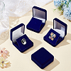 Velvet Badge Packaging Box CON-WH0086-138B-5