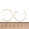 Brass Earring Hooks KK-C069-01KCG-3