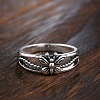 Butterfly Hollow Out Alloy Finger Rings FS-WG9DE85-04-2