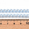 Baking Painted Pearlized Glass Pearl Bead Strands HY-N002-5mm-A05-5