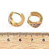 304 Stainless Steel Hoop Earrings EJEW-P309-03G-7