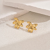 Exaggerated Vintage Stainless Steel Stud Earrings XZ9929-2-3