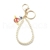 Alloy Enamel Spaceman Pendant Keychains KEYC-JKC00362-03-1