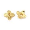 Brass Bead Caps KK-V015-04G-01-1