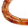 Dyed Natural Agate Beads Strands G-G203-01I-4