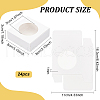 Cube Kraft Paper Storage Gift Boxes CON-WH0095-101A-01-2