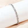 201 Stainless Steel Cuba Style Chian Bracelet for Men BJEW-B138-06P-01-1