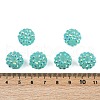 AB-Color Resin Rhinestone Beads RESI-S315-12x14-14-2