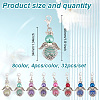 Glass Pendant Decorations HJEW-GO00028-2