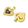 Ion Plating(IP) 304 Stainless Steel Pendants STAS-C101-05G-2