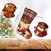 3Pcs 3 Style Christmas Socks Gift Bags sgHJEW-SZ0001-10-2