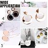 Unicraftale 40Pcs 4 Colors Ion Plating(IP) Stainless Steel Pendants STAS-UN0026-98-6