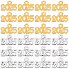 SOFPLATE 100Pcs 2 Colors Alloy Pendants FIND-SP0002-35-1