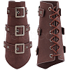Imitation Leather Cuff Cord Bracelet BJEW-WH0016-10A-1