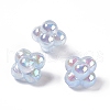 Opaque Acrylic Beads OACR-C009-04A-1