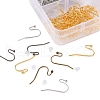 240Pcs 4 Colors Brass Earring Hooks DIY-YW0005-43-3