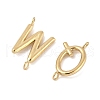 26Pcs 26 Styles 304 Stainless Steel Initial Connector Charms STAS-L022-517G-2