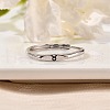 Rhodium Plated 925 Sterling Silver Adjustable Rings RJEW-S397-01P-03-2