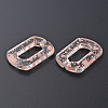 Transparent Acrylic Linking Rings OACR-N009-017A-02-4