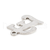 Non-Tarnish 201 Stainless Steel Pendants STAS-L244-04E-P-3