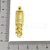 Brass Micro Pave Cubic Zirconia Pendants KK-E111-08G-3