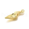 ABS Plastic Pearl Pendants KK-V011-43G-2
