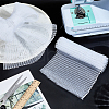 Plastic Wrinkle Mesh Fabric for Dress Headwear Accessories DIY-WH0588-16B-4
