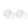 Baking Painted Transparent Glass Beads GLAA-N011-10mm-02-2