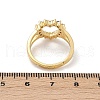 Brass Micro Pave Cubic Zirconia Cuff Rings RJEW-Q030-01A-G-3