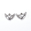 304 Stainless Steel Pendants STAS-N0014-25P-2