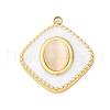 304 Stainless Steel Pendants STAS-V004-13G-01-1