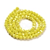 Opaque Glass Beads Stands EGLA-A035-P4mm-B04-2