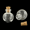 Round Glass Bottle for Bead Containers X-AJEW-R045-01-1